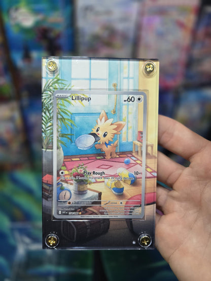 Pokemon Lillipup IR 154/086 White Flare Extended Art Case