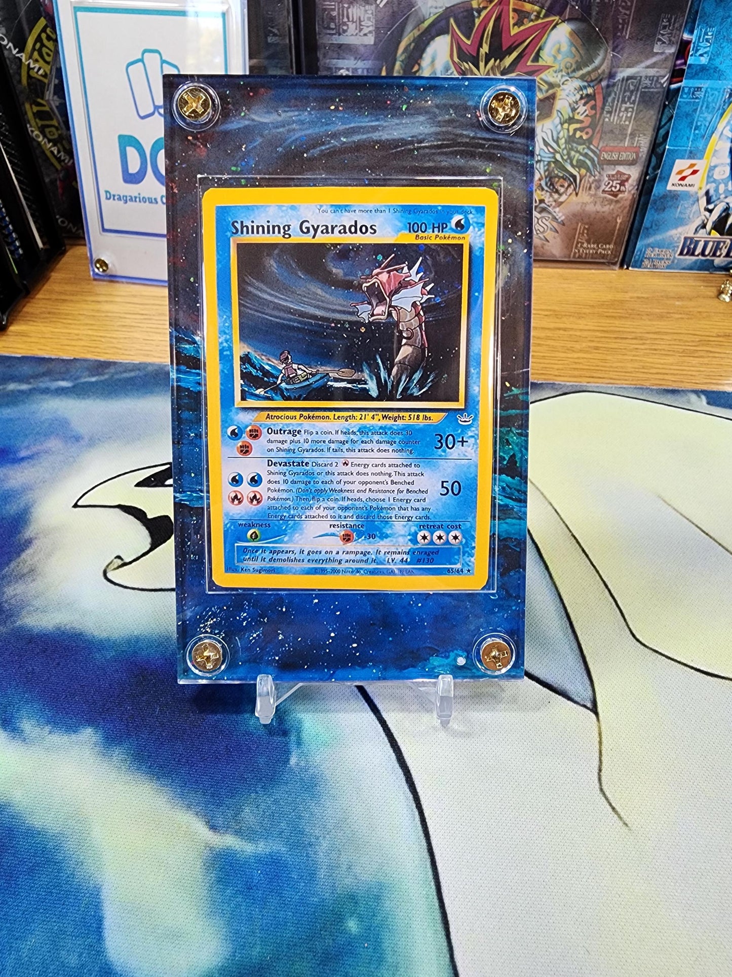 Pokemon Shining Gyarados Neo Revelation 65/64 Extended Artwork Case