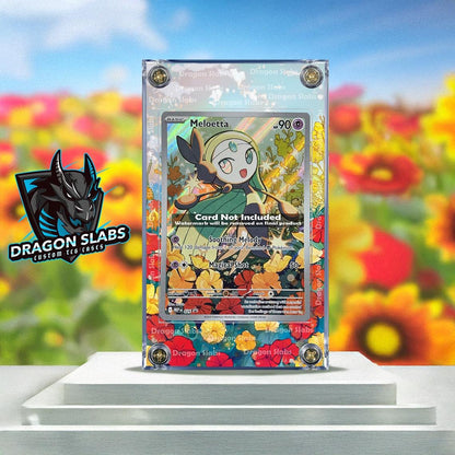 x2 Pokemon Haunter Meloetta IR 026 027 Promo Mega Battle Deck Extended Artwork Cases