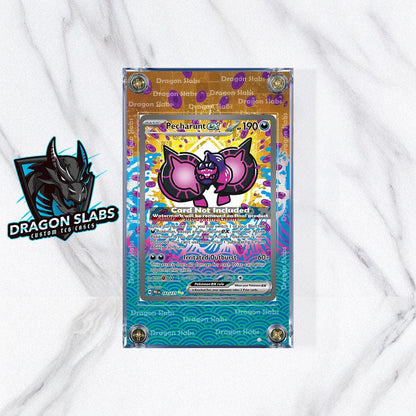 Pokemon Pecharunt EX SIR 163/131 Prismatic Evolutions Extended Artwork Case