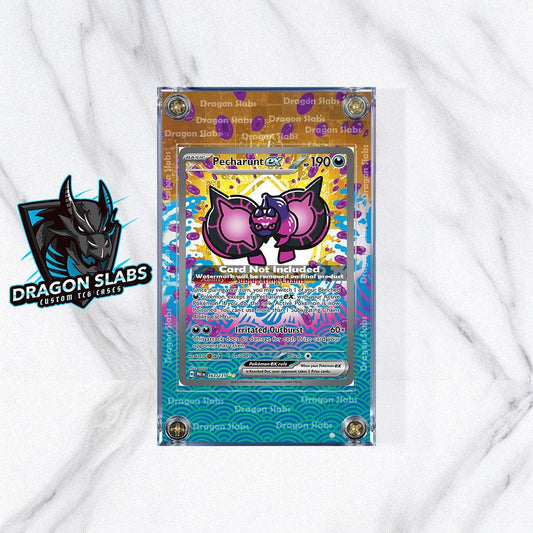 Pokemon Pecharunt EX SIR 163/131 Prismatic Evolutions Extended Artwork Case