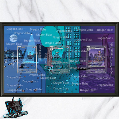 Pokemon Duskull Duclops Dusknoir Shrouded Fable 8.5 x 14" Display Frame Extended Artwork
