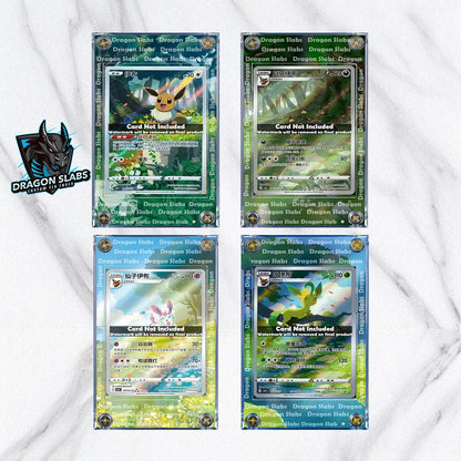 x4 Pokemon Umbreon Leafeon Sylveon Eevee CBB2C 06 15 Gem Pack Vol. 2 Extended Art Cases