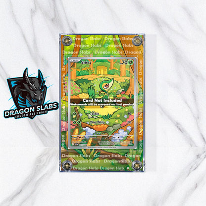 Pokemon Snivy IR 087/086 Black Bolt Extended Art Case