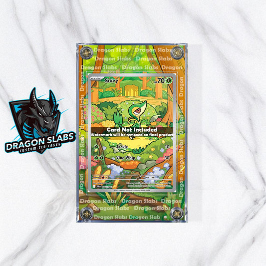 Pokemon Snivy IR 087/086 Black Bolt Extended Art Case