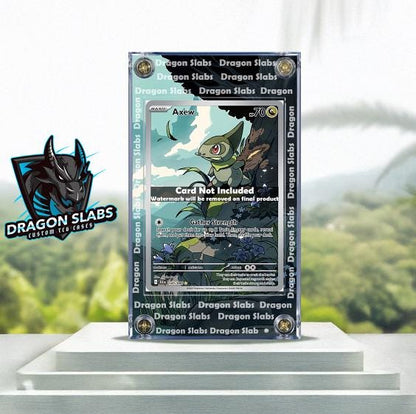 x3 Pokemon Axew Fraxure Haxorus IR 145 146 147 Black Bolt Extended Artwork Case