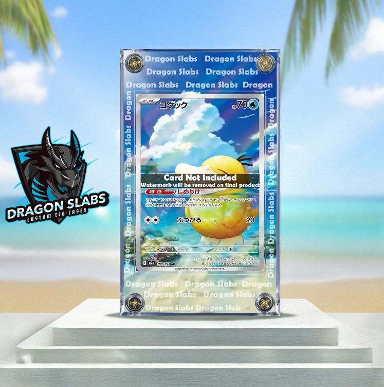 Pokemon Psyduck AR 199/193 Mega Dream EX M2a Extended Artwork Case