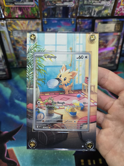 Pokemon Lillipup IR 154/086 White Flare Extended Art Case