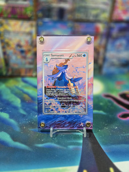 Pokemon Samurott IR 107/086 White Flare Extended Art Case