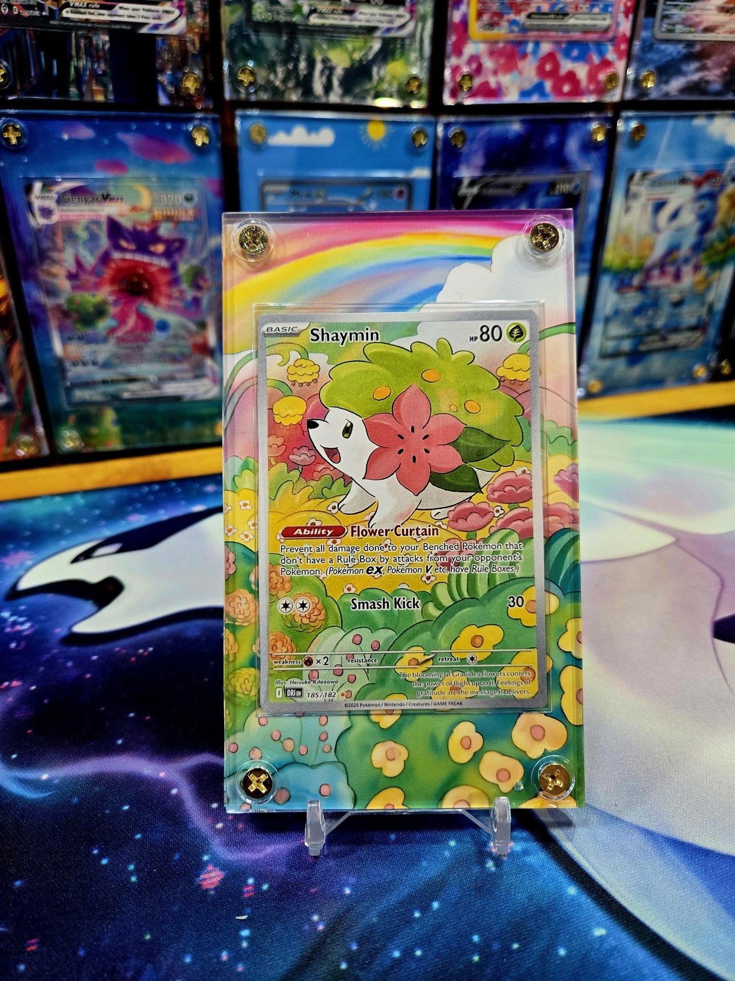 Pokemon Shaymin 185/182 Destined Rival Extended Art Case