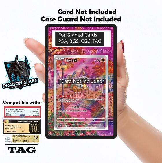 Cubone AR 0407 Chinese Exclusive Psa Bgs Cgc Tag Extended Artwork Pokemon TCG