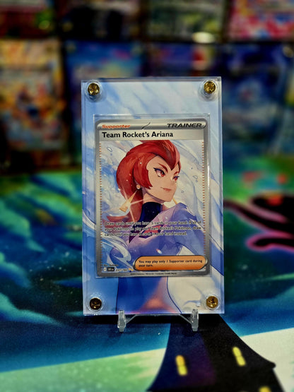 Pokemon Team Rocket's Ariana 237/182 Destined Rival Extended Art Case