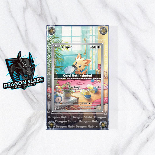 Pokemon Lillipup IR 154/086 White Flare Extended Art Case