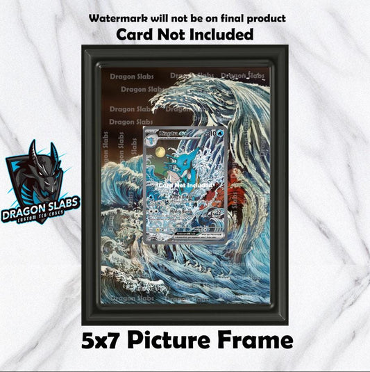 Kingdra EX Promo SIR 131 Shrouded Fable Pokemon Extended Art Frame 5x7 Frame