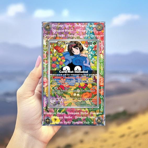 Pokemon Erika's Tangela IR 218/217 Ascended Heroes Extended Artwork Case