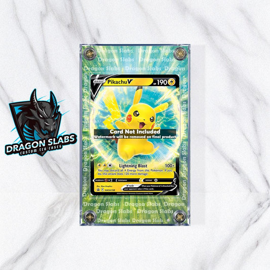 Pokemon Pikachu V SWSH198 Promo Custom Extended Artwork Case