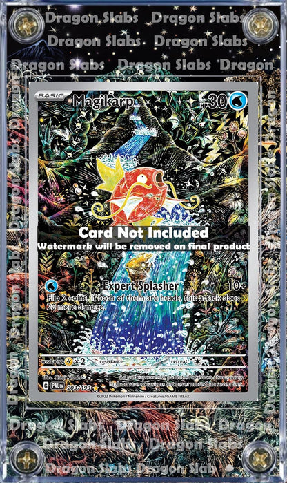 Pokemon Magikarp IR 203/193 Paldea Evolved Custom Case Extended Artwork