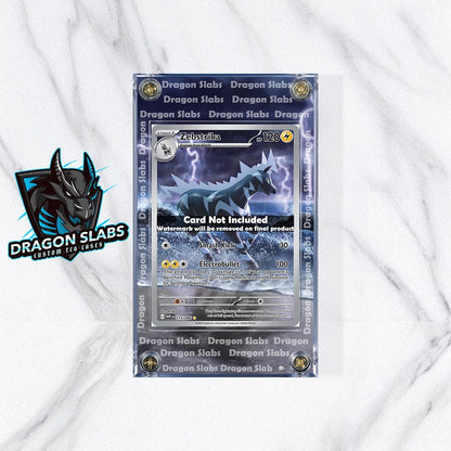 Pokemon Zebstrika 115/086 IR White Flare Extended Art Case