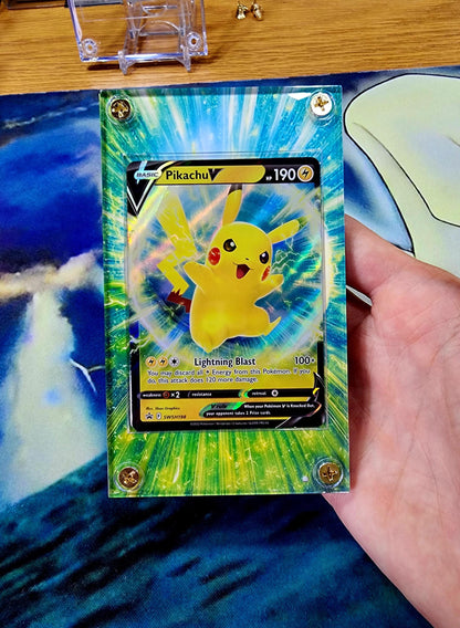 Pokemon Pikachu V SWSH198 Promo Custom Extended Artwork Case