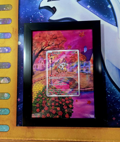 Cubone AR 0407 Chinese Gem Pack 3 Pokemon Extended Art Frame 5x7 Frame