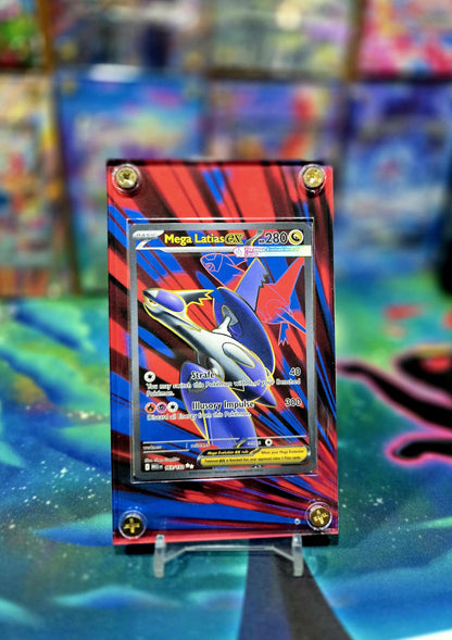 Pokemon Mega Latias EX 163/132 Mega Evolution Extended Art Custom Case