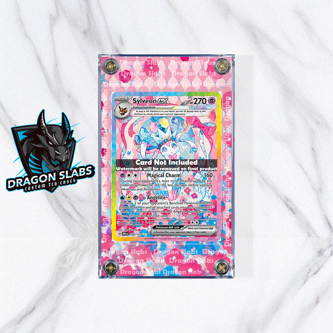 Pokemon Sylveon EX SIR 156/131 Prismatic Evolutions Custom Case