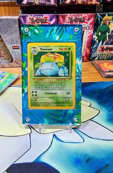 Pokemon Venusaur Base Set Extended Artwork Case