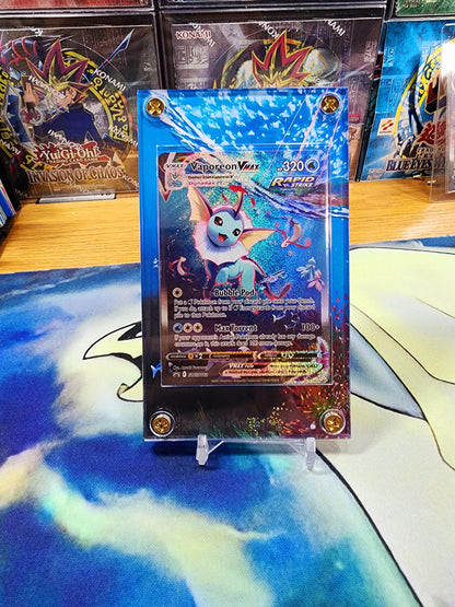 Pokemon Vaporeon VMAX Alt Art SWSH182 Promo Extended Artwork Case