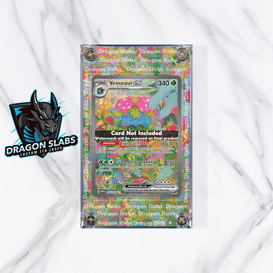 Pokemon Venusaur EX 151 Promo SVP 198 Custom Display Case
