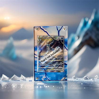 Pokemon Glaceon Vstar GG40 Crown Zenith Custom Display Case Extended Artwork