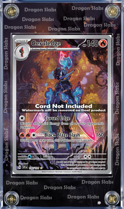 Pokemon Ceruledge 197/191 Surging Sparks Custom Extended Artwork Case