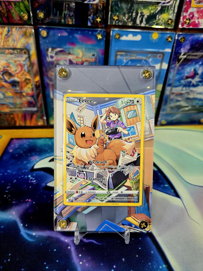 x4 Eevee Flareon Jolteon Vaporeon TG Brilliant Stars Extended Artwork Cases
