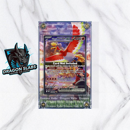 Pokemon Ethan's Ho-Oh ex 230/182 SIR Destined Rivals Extended Art Case