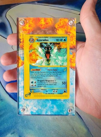 Pokemon Skyridge Gyarados 11/144 H10 Extended Artwork Case