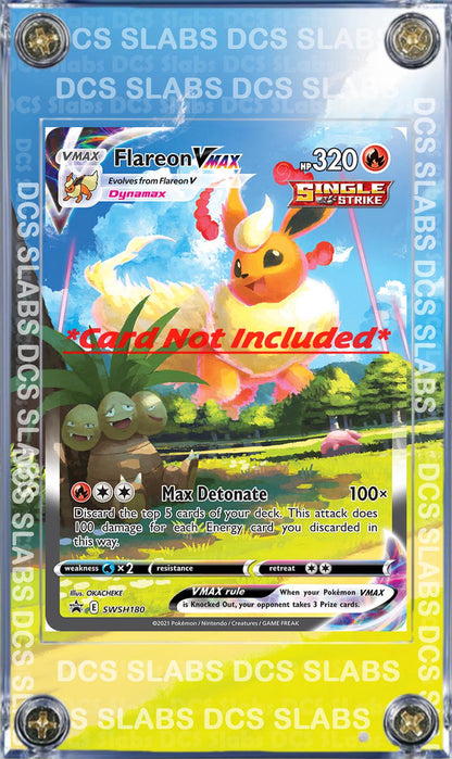 x6 Pokemon Jolteon Flareon Vaporeon VMAX & V Alt Art SWSH180 SWSH181 SWSH182 SWSH183 SWSH184 SWSH185 Promo Extended Artwork Cases