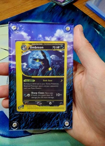 Pokemon Umbreon Skyridge 32/144 Extended Artwork Case