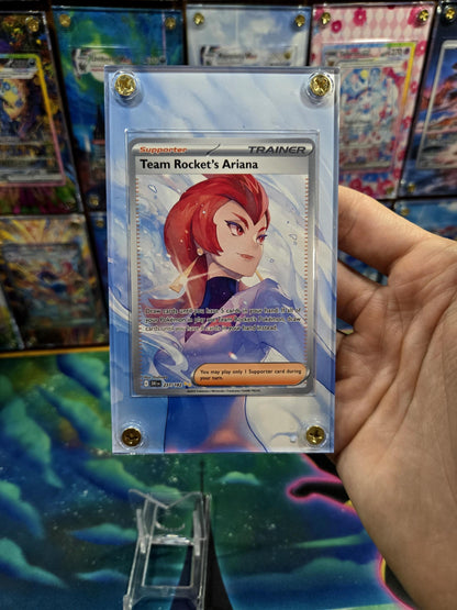 Pokemon Team Rocket's Ariana 237/182 Destined Rival Extended Art Case