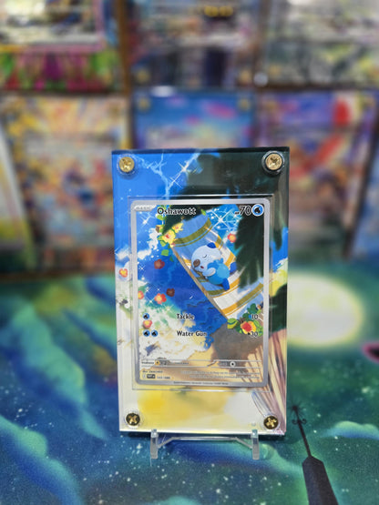 Pokemon Oshawott IR 105/086 White Flare Extended Art Case