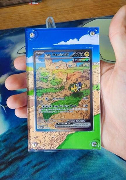 Pokemon Iron Hands EX SIR 248/182 Paradox Rift Extended Artwork Case