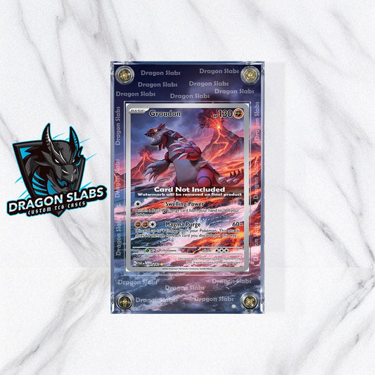 Pokemon Groudon IR 199/182 Paradox Rift Extended Artwork Case