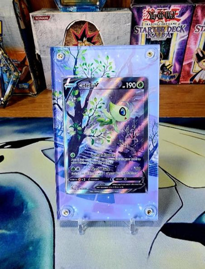 Pokemon Celebi V Alt Art 245/264 SWSH Fusion Strike Extended Artwork Case