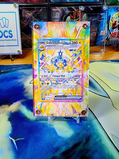 Pokemon Galvantula EX SIR 168/142 Stellar Crown Extended Artwork Case