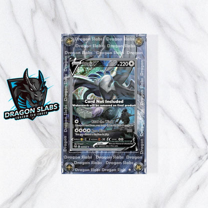Pokemon Lugia V Alt Art 186 Silver Tempest Custom Case Slab Extended Artwork