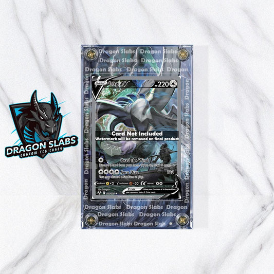 Pokemon Lugia V Alt Art 186 Silver Tempest Custom Case Slab Extended Artwork