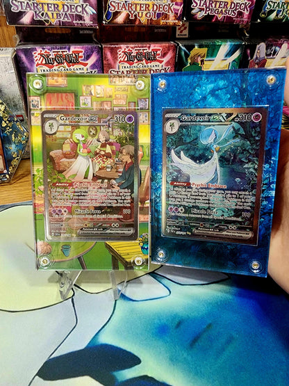 X2 Pokemon Gardevoir Ex 233/091 & 245/198 Paldean Fates Extended Artwork Cases