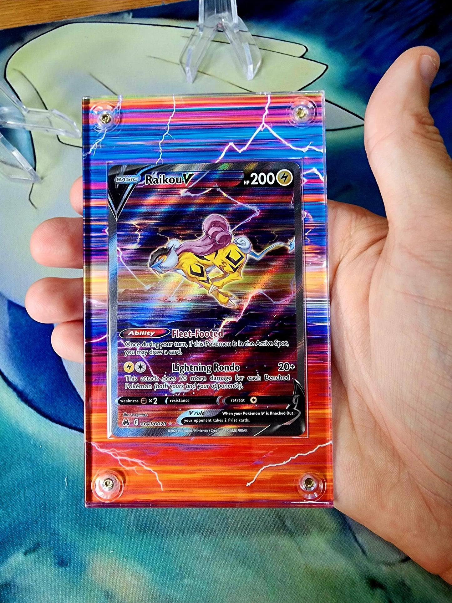 Pokemon Suicune Entei Raikou V GG38 GG36 GG41Crown Zenith Extended Artwork Cases