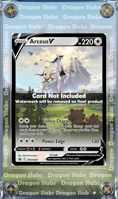Pokemon Arceus V SWSH 204 Promo Alt Art Extended Artwork Case