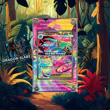 Pokemon Mega Venusaur EX SIR Mega Evolution 177/132 Extended Art Custom Case