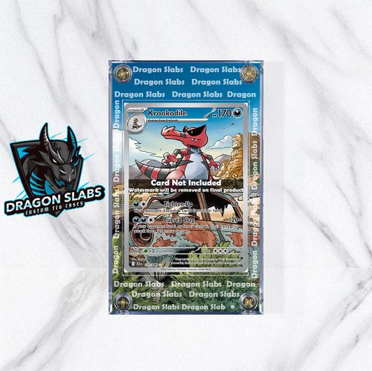 Pokemon Krookodile IR 137/086 Black Bolt Extended Artwork Case