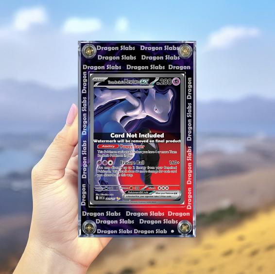 Pokemon Team Rocket's Mewtwo EX 277/217 Ascended Heroes Extended Artwork Case